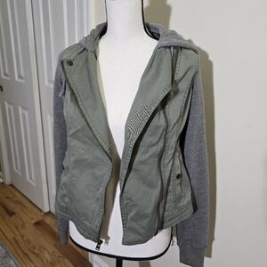 Y2k hollister green jacket